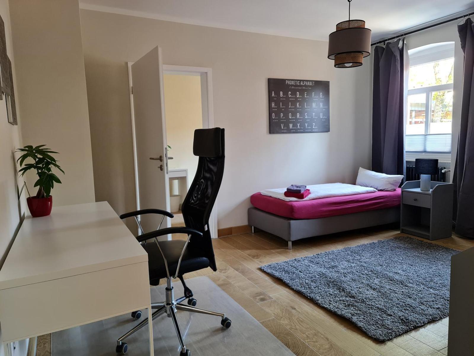 Cityappartement Am Bauhaus-Museum Веймар Номер фото